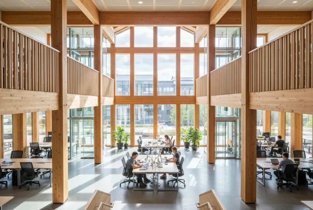 【ケーススタディ3】オフィス・店舗を成功に導く木造デザイン