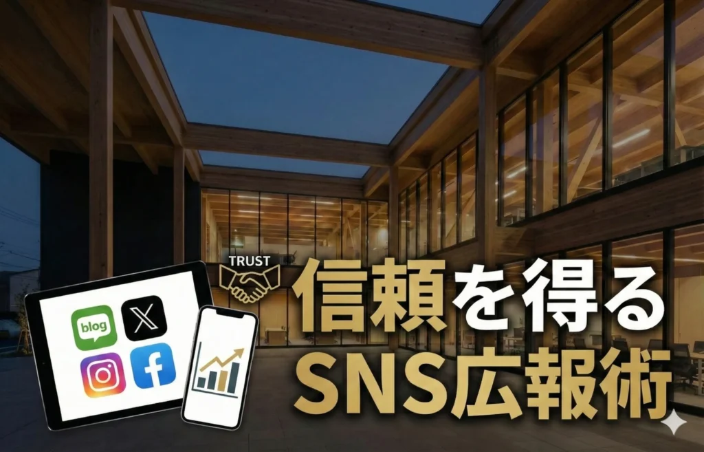 【広報支援】木造非住宅のプロが信頼を得るブログ・SNS広報術