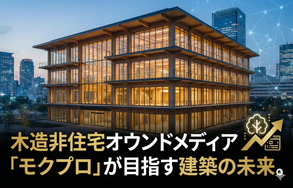 【HB】木造非住宅オウンドメディア「モクプロ」が目指す建築の未来