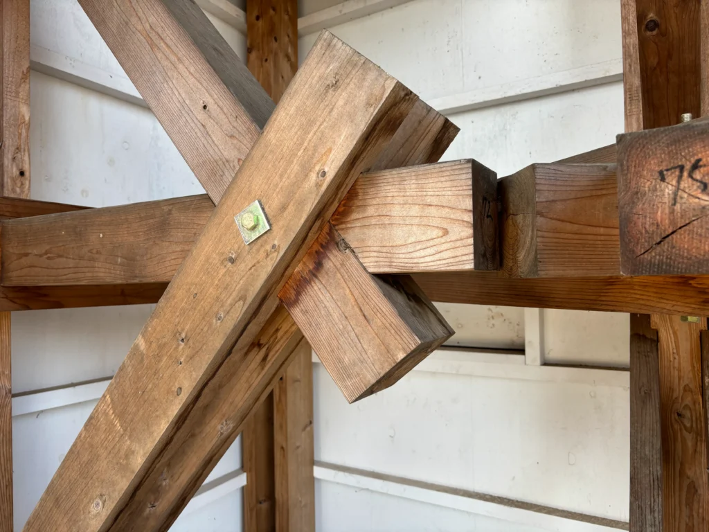 エバーフィールド木材加工場のディテール