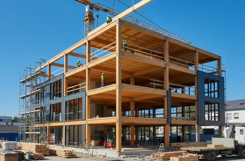 【非住宅】コストと工期で徹底比較!鉄骨造vs木造