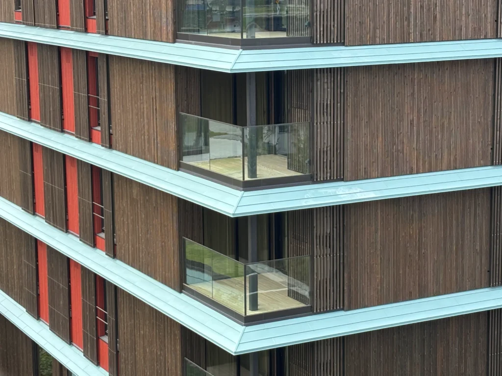 YKK AP パッシブタウン第5街区のプレファブ構法