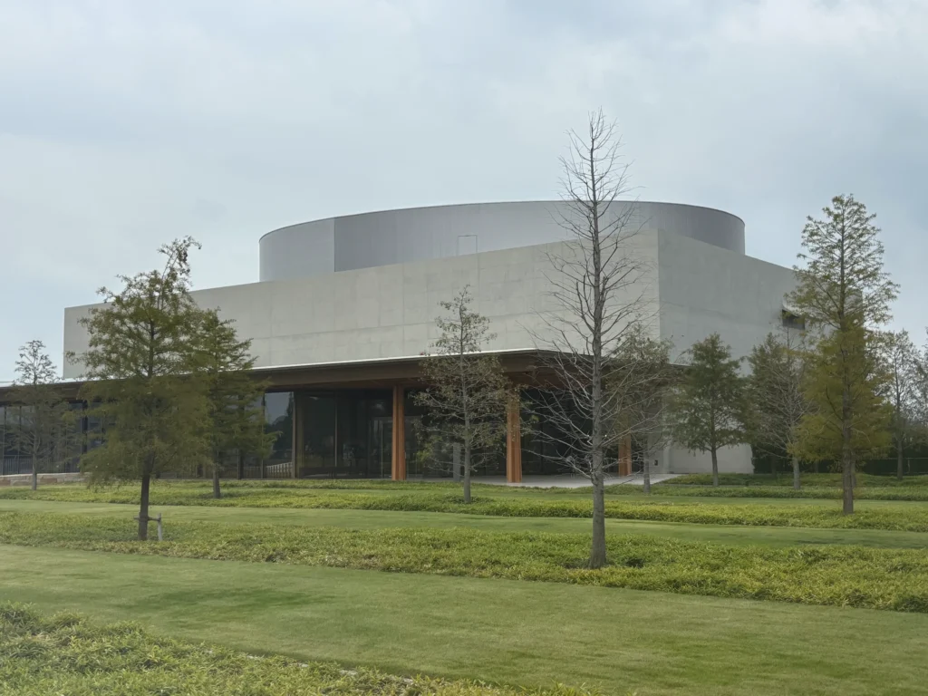 豊田市博物館のランドスケープ