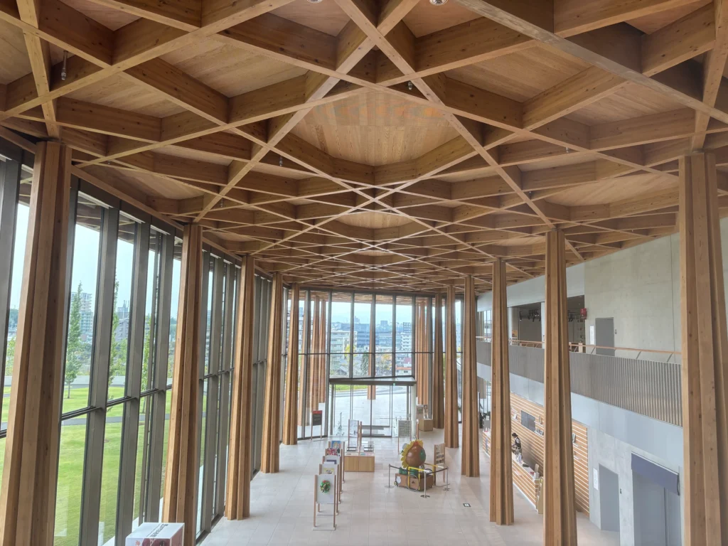 豊田市博物館　木造非住宅　非住宅木造　博物館　