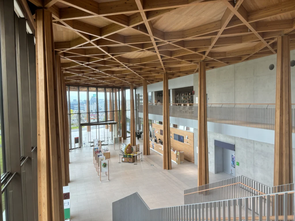 豊田市博物館　木造非住宅　非住宅木造　博物館　