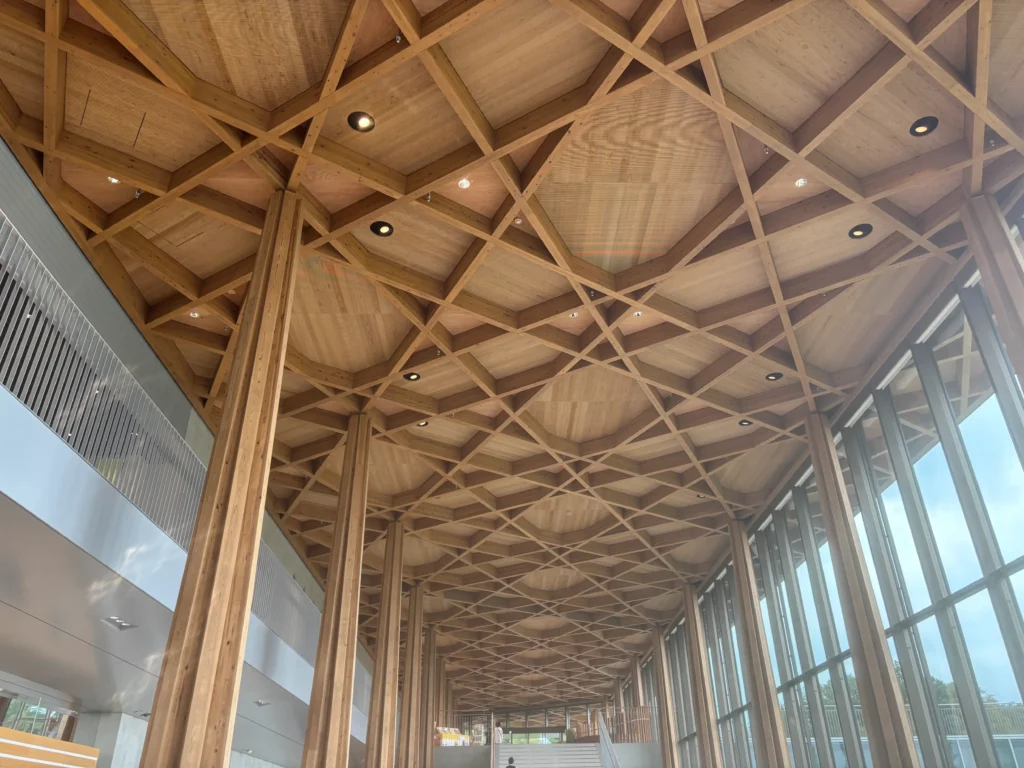 豊田市博物館　木造非住宅　非住宅木造　博物館　