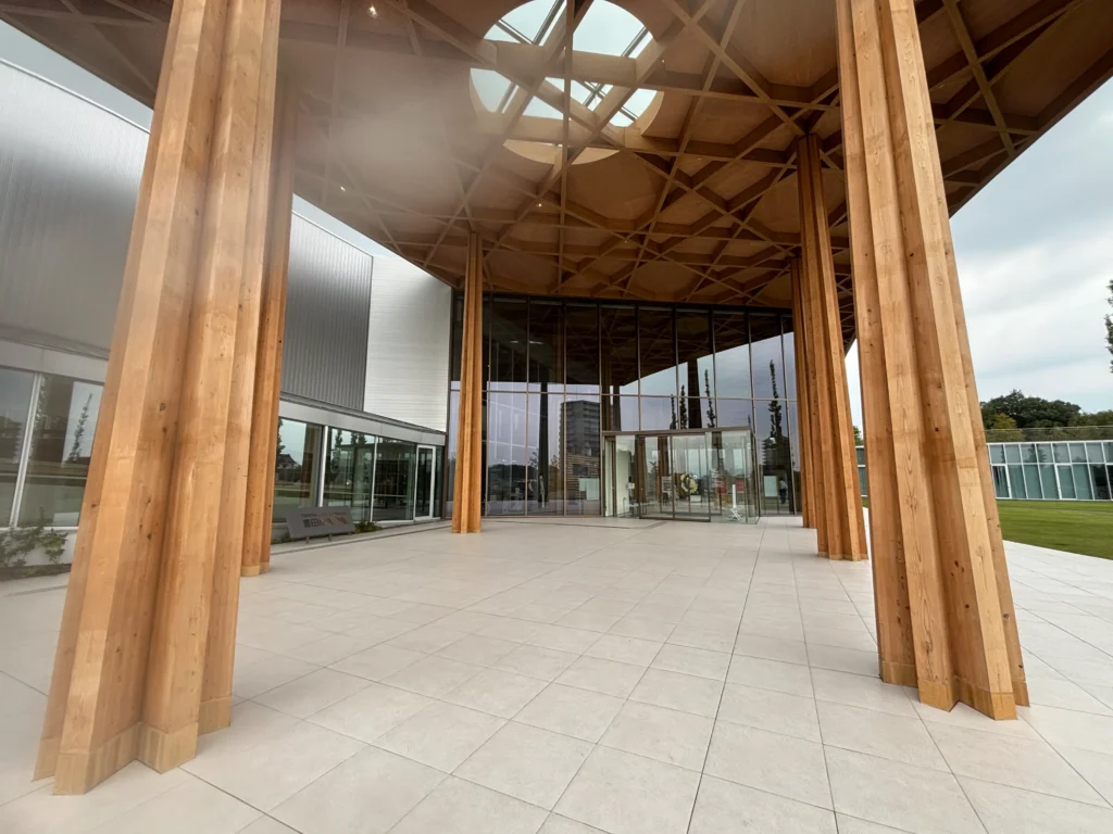 豊田市博物館　木造非住宅　非住宅木造　博物館　