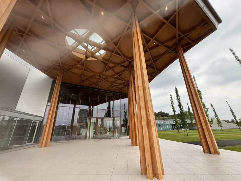 豊田市博物館　木造非住宅　非住宅木造　博物館　