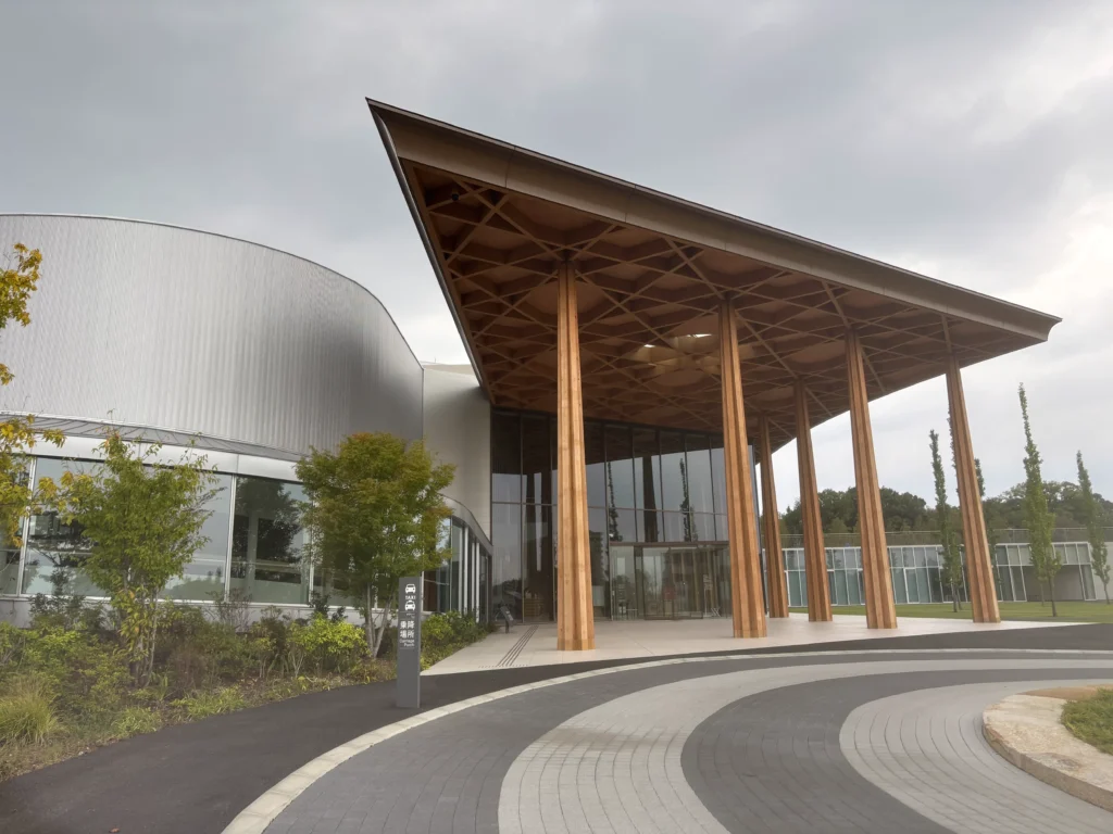 豊田市博物館　木造非住宅　非住宅木造　博物館　