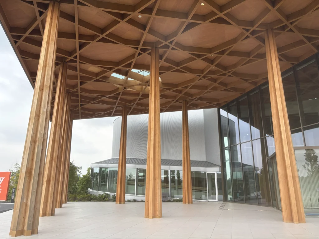 豊田市博物館　木造非住宅　非住宅木造　博物館　