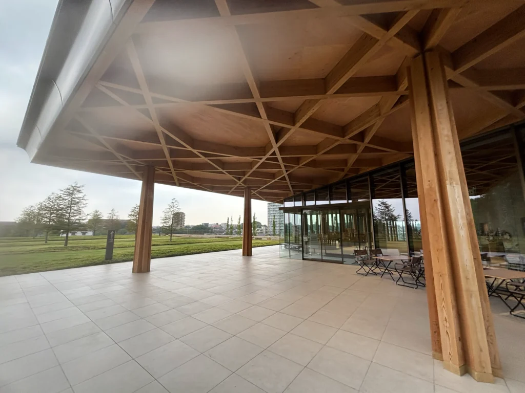 豊田市博物館　木造非住宅　非住宅木造　博物館　