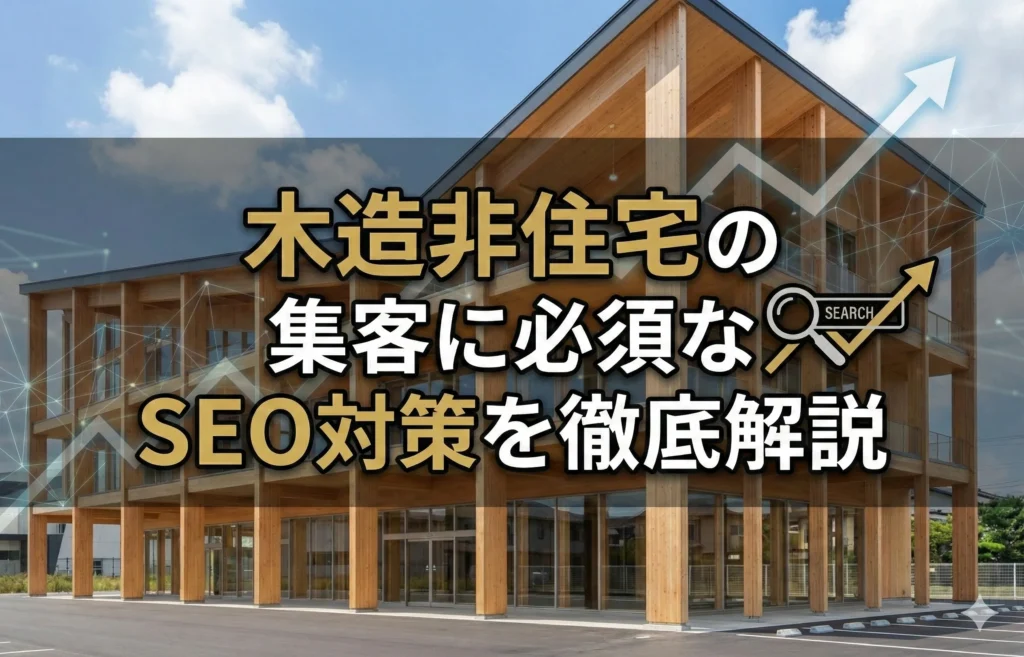 【広報】木造非住宅の集客に必須なSEO対策を徹底解説