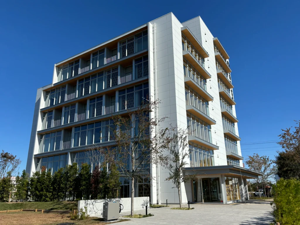 AQ Group本社ビル　ギャラリー　木造8階建　耐火建築物　木造ビル　事務所　埼玉県