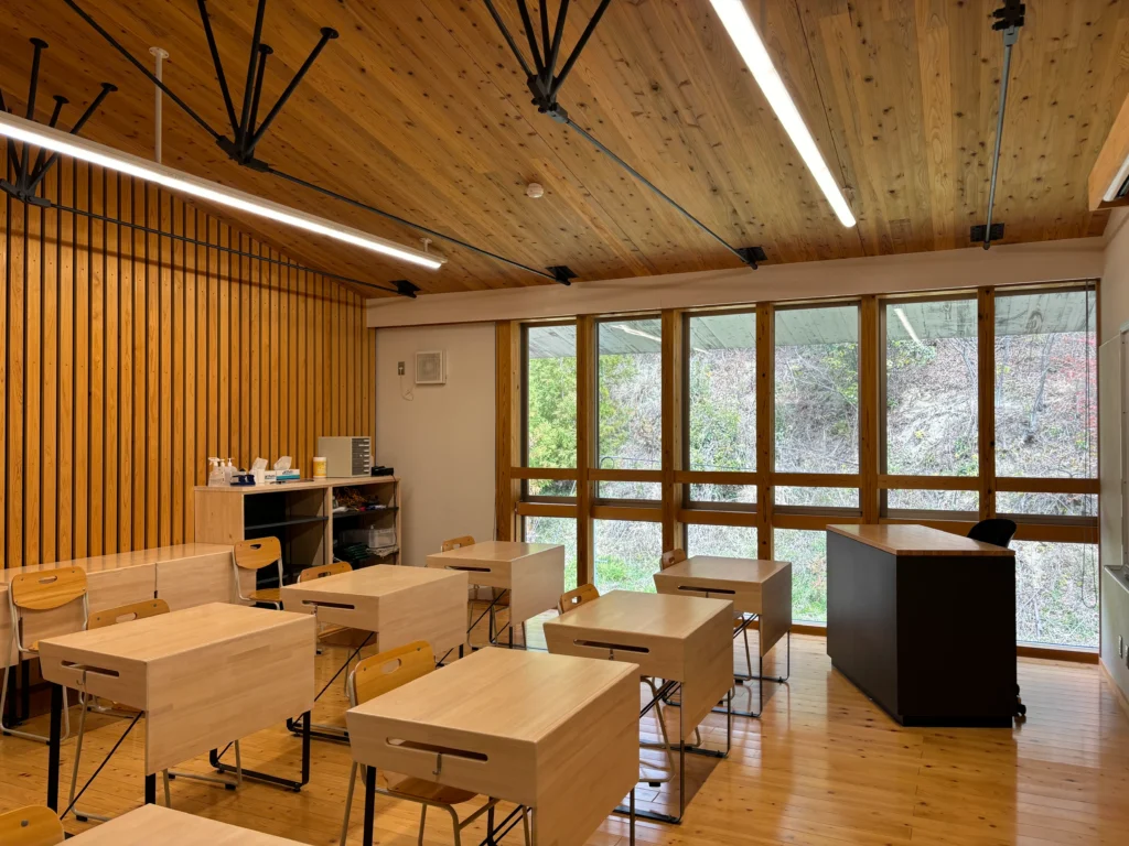 高知県立林業大学校 架構計画