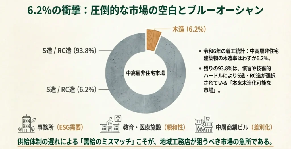 真実1：市場は飽和していない。実に94%が未開拓の「ブルーオーシャン」