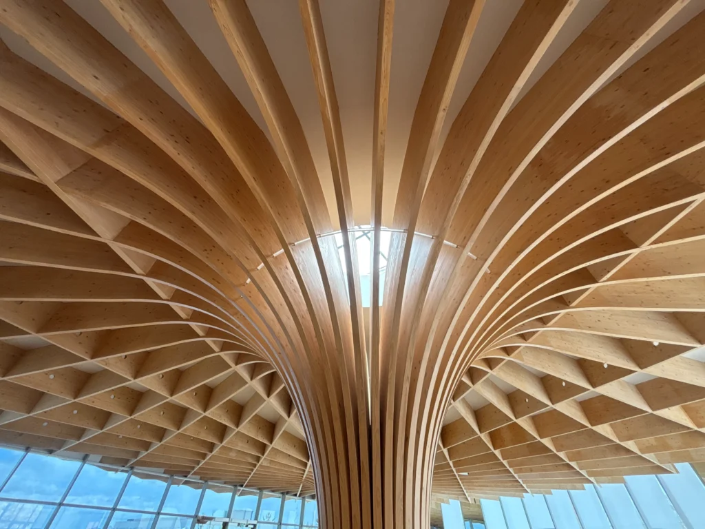 下瀬美術館の木造化ポイント