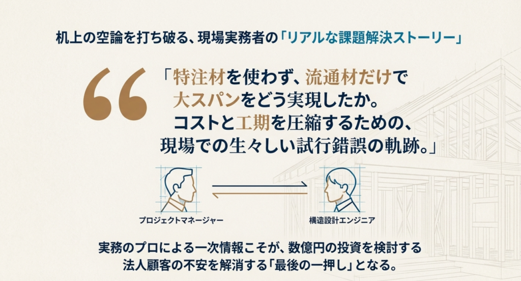 実務のプロ（施工者紹介）による現場の生の声