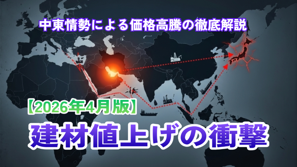 【2026年4月版】建設業界の建材価格値上げと非住宅木造