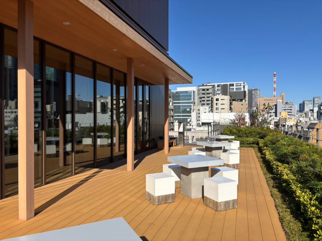 ジューテック本社ビル 屋上